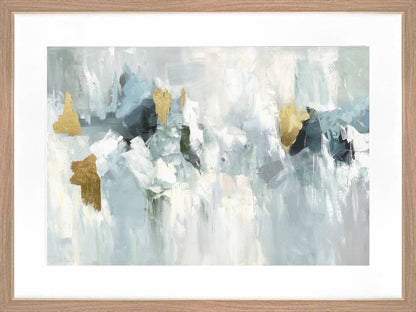 Marsden Abstract Artwork Framed W Glass Front 80x60cm