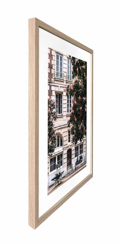 Peaceful Parisian Artwork Framed Wall Art, Multi Colour, 60x80cm - SuperSaverAU - view 3