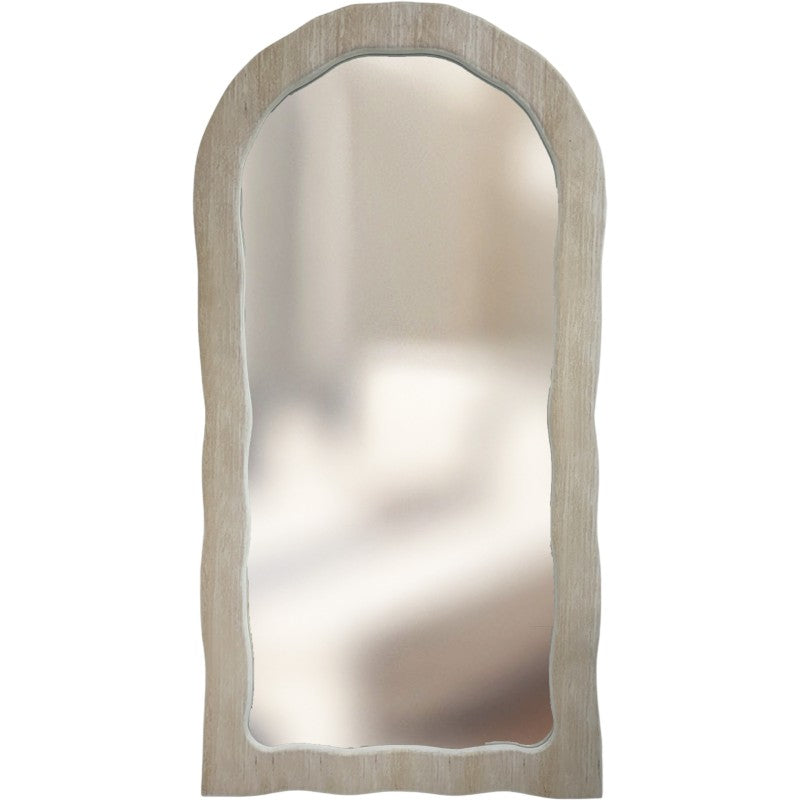 Premium Nora Mirror – Wood Look Frame 165cm