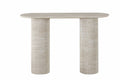 Premium Elodie Console Table in Travertine - 120 x 78cm