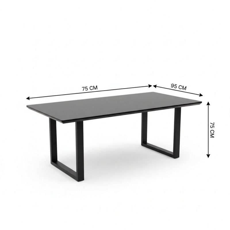 Teso Dining Table 120cm - SuperSaverAU - view 5