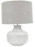 Premium Imperial Table Lamp – 57cm Ceramic Base with Hessian Shade