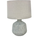 Premium Verve Table Lamp – 56cm Ceramic Base with Hessian Shade