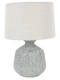 Premium Verve Table Lamp – 56cm Ceramic Base with Hessian Shade