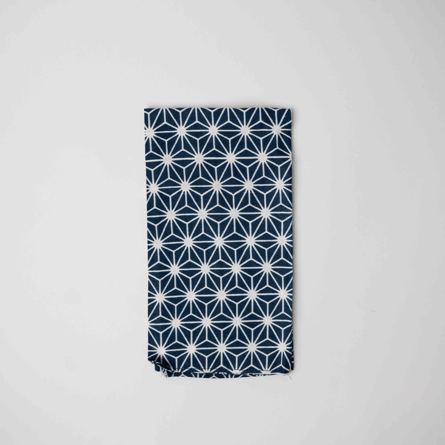 Premium Furoshiki Gift Wrap – Starburst Dark Blue 75cm