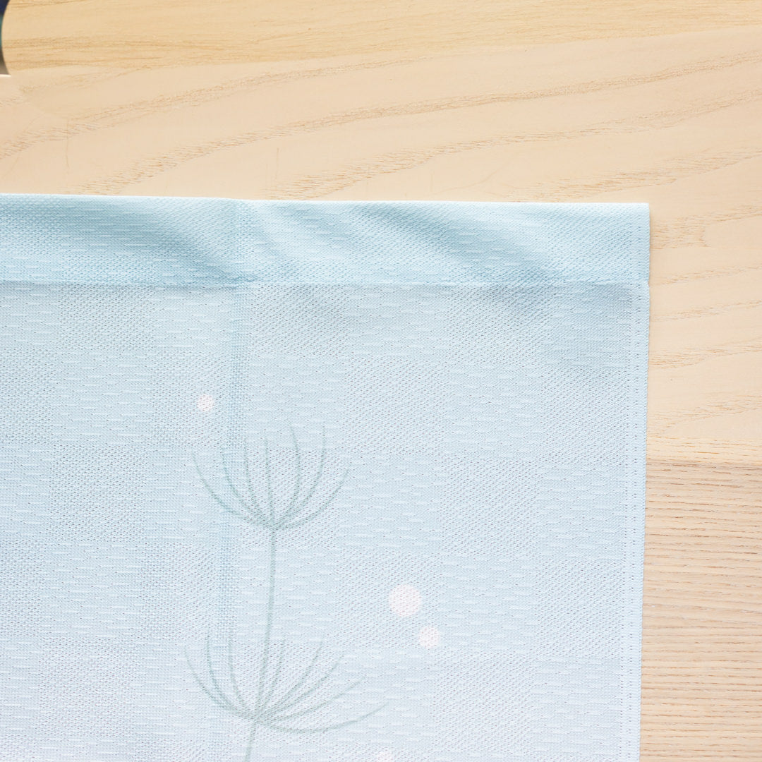 Premium Noren Door Curtain – Goldfish Light Blue 90 x 85cm