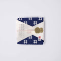 Premium Face Towel – Crosshatch Navy 30 x 30cm