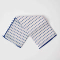 Premium Face Towel – Dot Blue 30 x 30cm