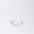 Premium 9cm Transparent Glass Small Dish Dishwasher Microwave Safe