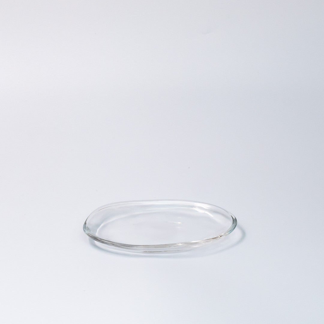 Premium 15.5cm Glass Oval Dish Food Safe Dishwasher Microwave Safe
