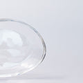 Premium 15.5cm Glass Oval Dish Food Safe Dishwasher Microwave Safe