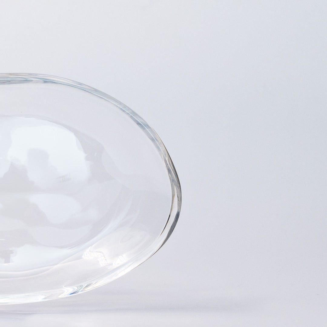 Premium 15.5cm Glass Oval Dish Food Safe Dishwasher Microwave Safe