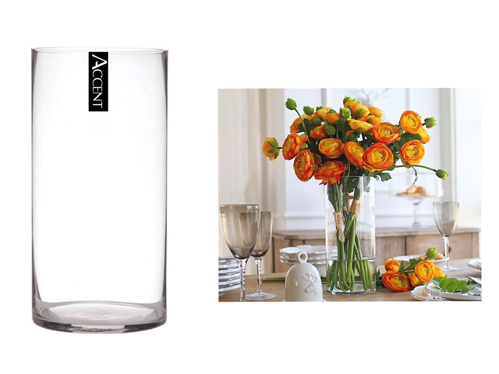 bulk 4 Glass Cylinder Vase 50cm - SuperSaverAU - view 1