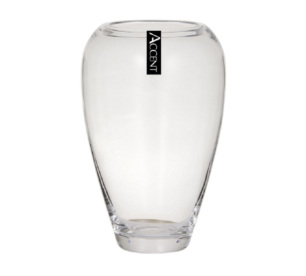 Roselle Glass Vase Set of 4, Clear, 24cm - Stylish Home Decor - SuperSaverAU - view 1