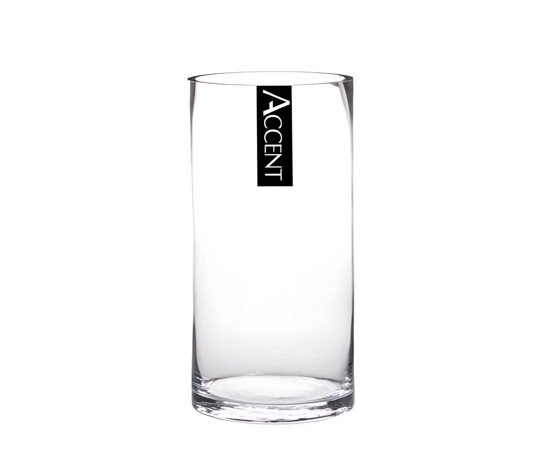 bulk 12 Glass Cylinder Vase 10x15cm - SuperSaverAU - view 1