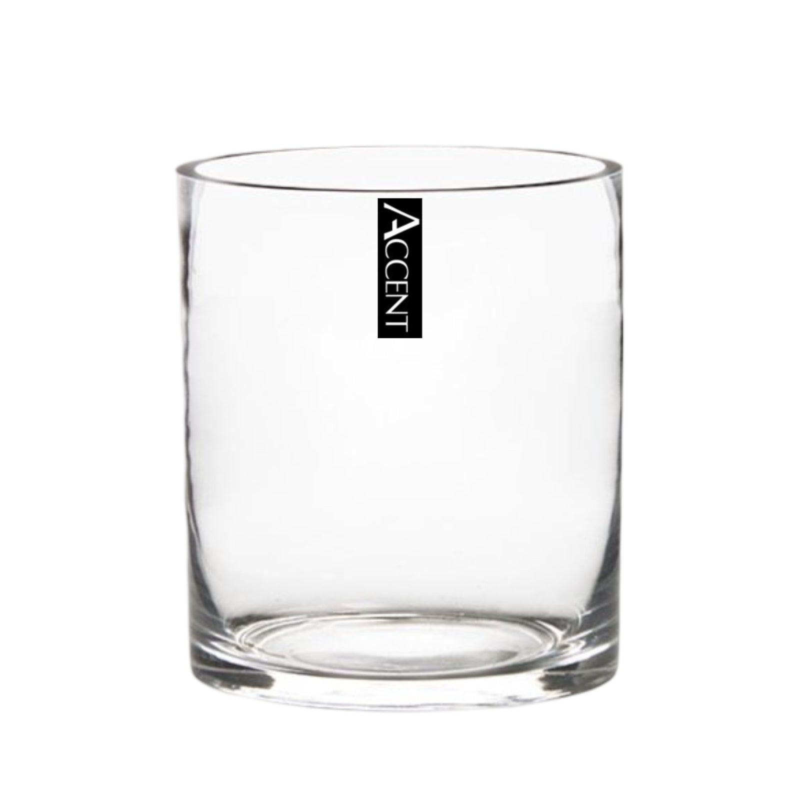 Clear Glass Cylinder Vase 16cm - Set of 12, Stylish Home Decor - SuperSaverAU - view 1