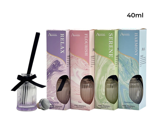 bulk 24 Wellness Fragrance Diffuser 40ml 4 Assorted