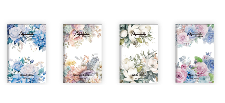 Premium Aromatic Bouquet Scented Sachets – 96 Pack, 20g Home Fragrance