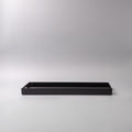 Premium Rectangular Black Lacquerware Tray – 42cm Serving Tray
