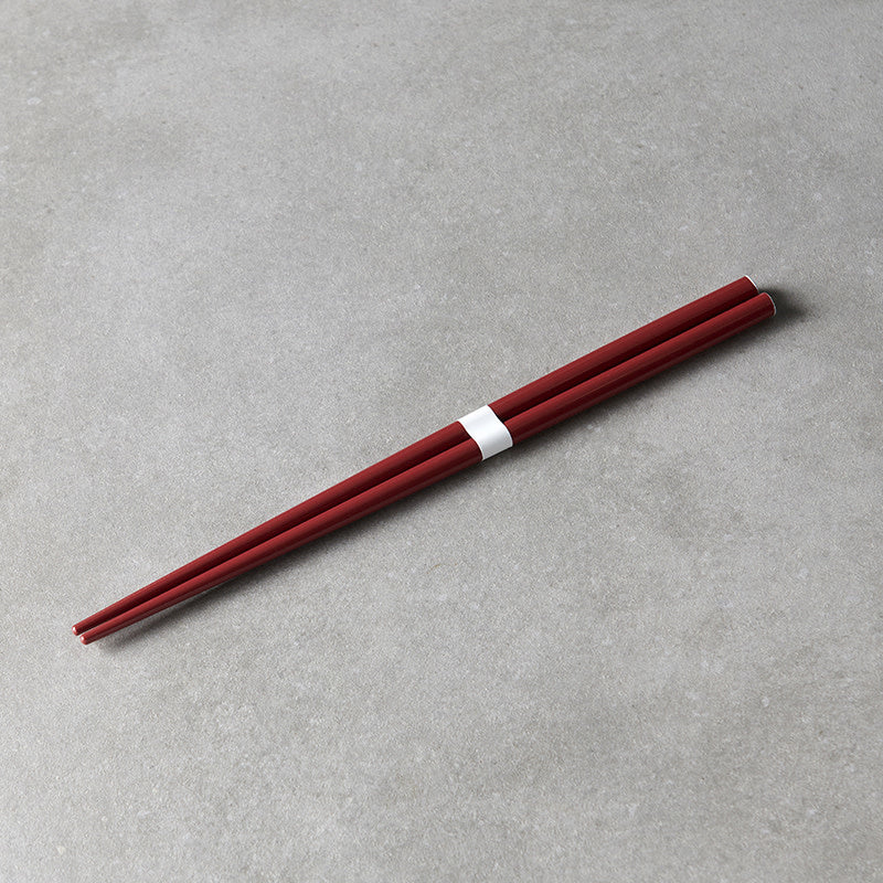 Premium Red White Lacquered Chopsticks Dishwasher Microwave Safe