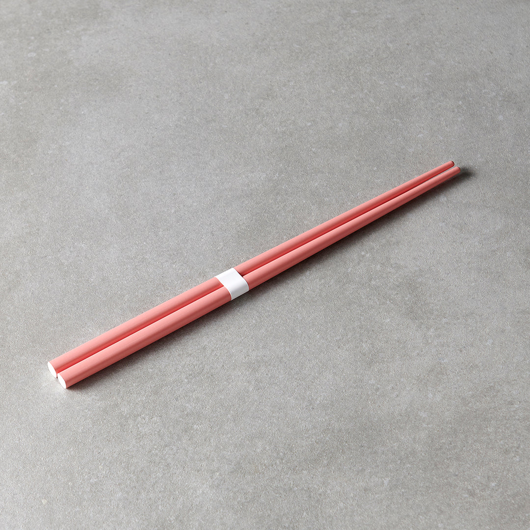 Premium Pink White Lacquered Chopsticks Dishwasher Microwave Safe