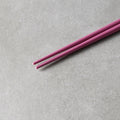 Premium Plum White Lacquered Chopsticks Dishwasher Microwave Safe