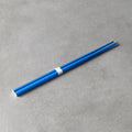 Premium Royal Blue White Lacquered Chopsticks Dishwasher Microwave Safe