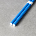 Premium Royal Blue White Lacquered Chopsticks Dishwasher Microwave Safe