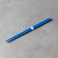 Premium Royal Blue White Lacquered Chopsticks Dishwasher Microwave Safe