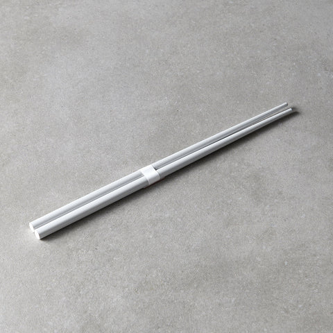 Premium Grey White Lacquered Chopsticks Dishwasher Microwave Safe