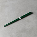Premium Dark Green White Lacquered Chopsticks Dishwasher Microwave Safe