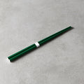 Premium Dark Green White Lacquered Chopsticks Dishwasher Microwave Safe