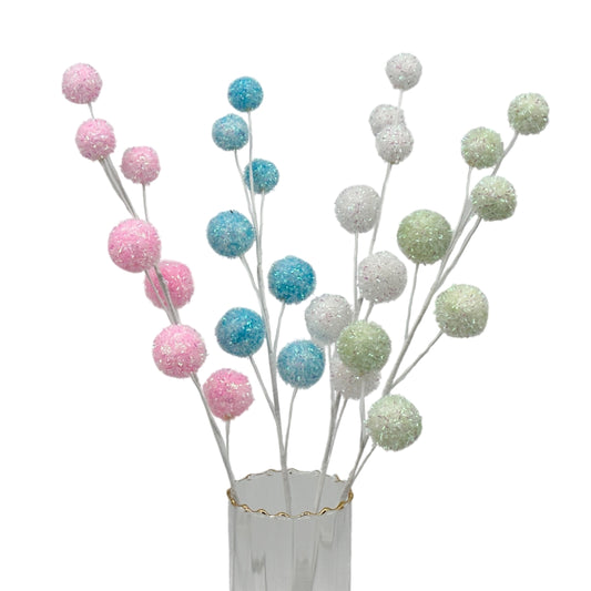 Candy Berry Spray 60Cm - 24 Assorted Artificial Foliage for Home Decor