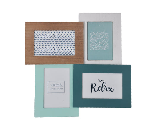 Beach Life Collage Photo Frame - 36cm