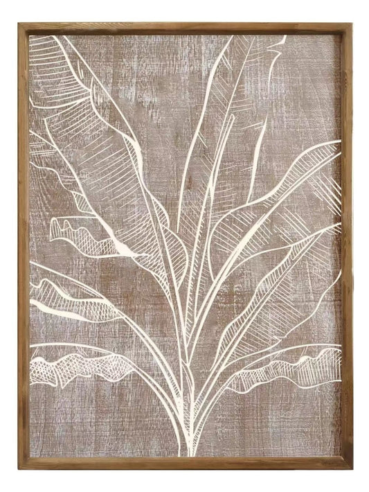 Lantania Palm Wall Art 90cm