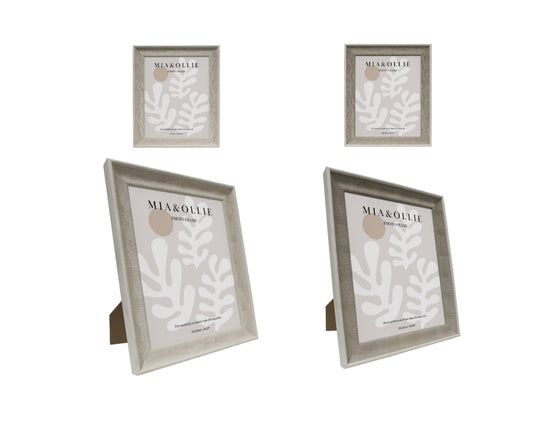 Set 2 Photo Frame Cassie '8x10in' Assort 25cm