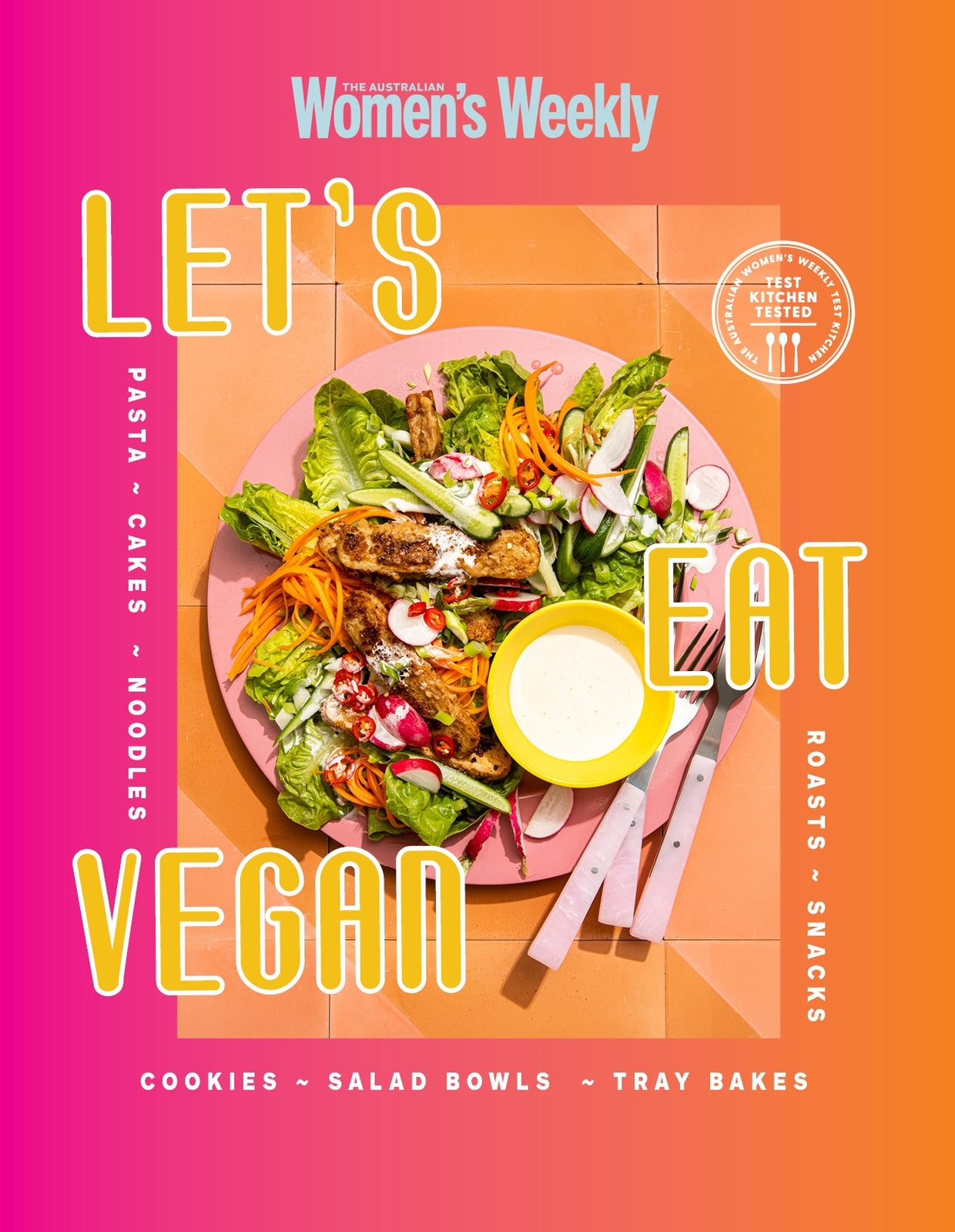 The Australian Women's Weekly Let's Eat Vegan Hardcover Cookbook, 184 Pages