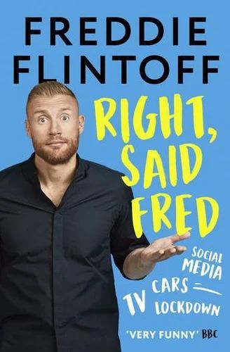 Andrew Flintoff Book: Right Said Fred - Hilarious, Eye-Opening New Memoir (304 Pages)