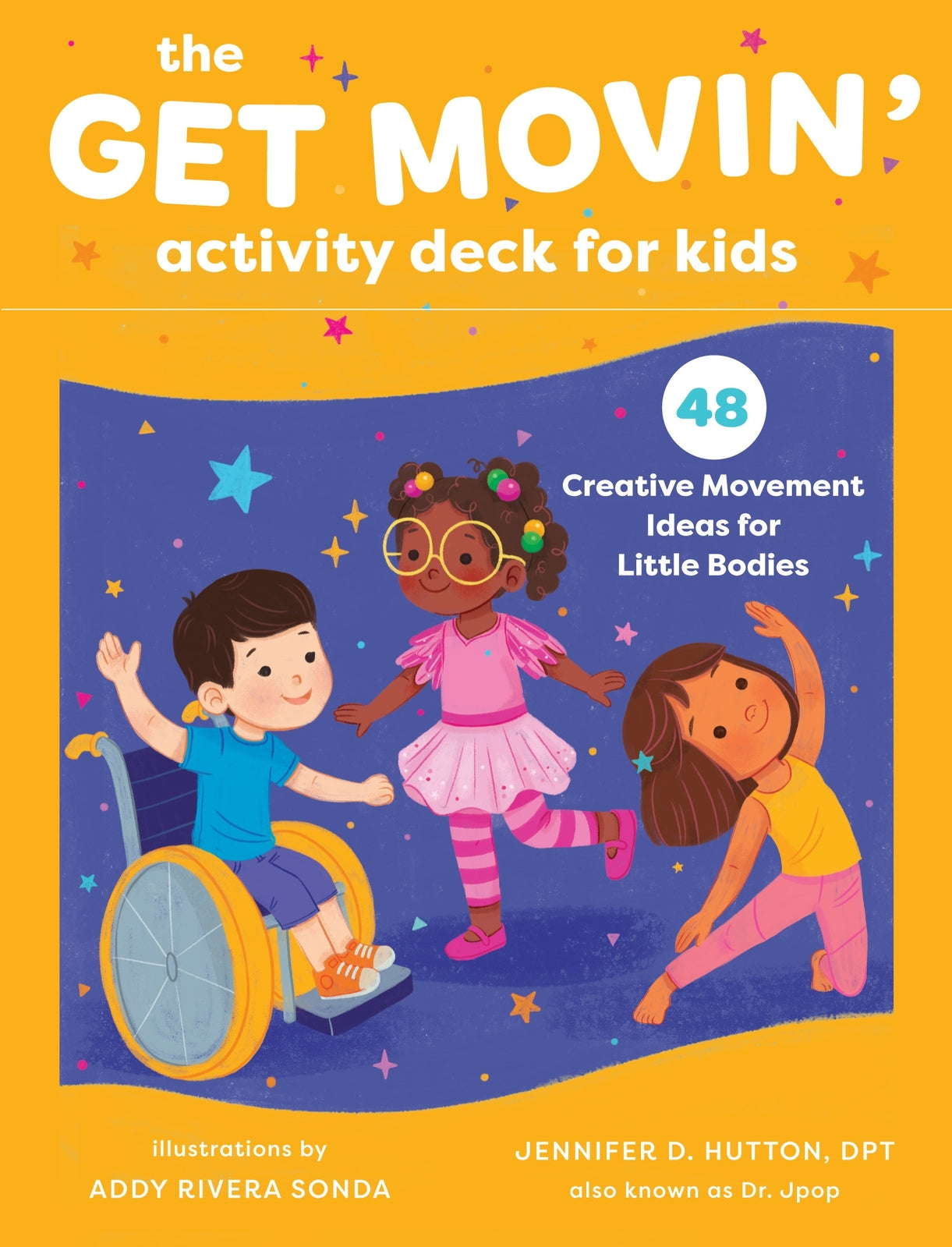 Get Movin' Activity Deck for Kids - 48 Movement Cards