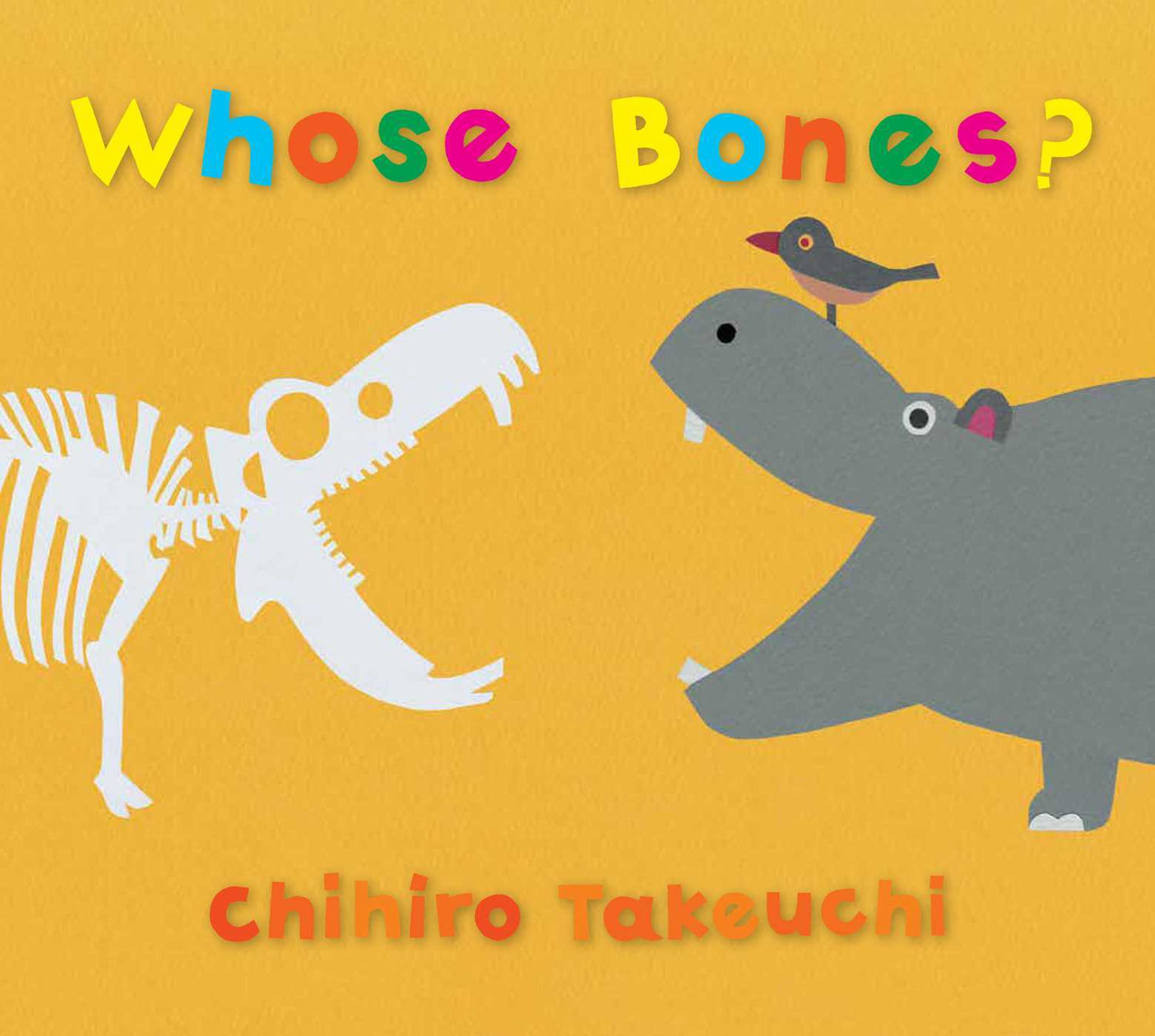 Chihiro Takeuchi Board Book: Interactive Animal Bones Guessing Game