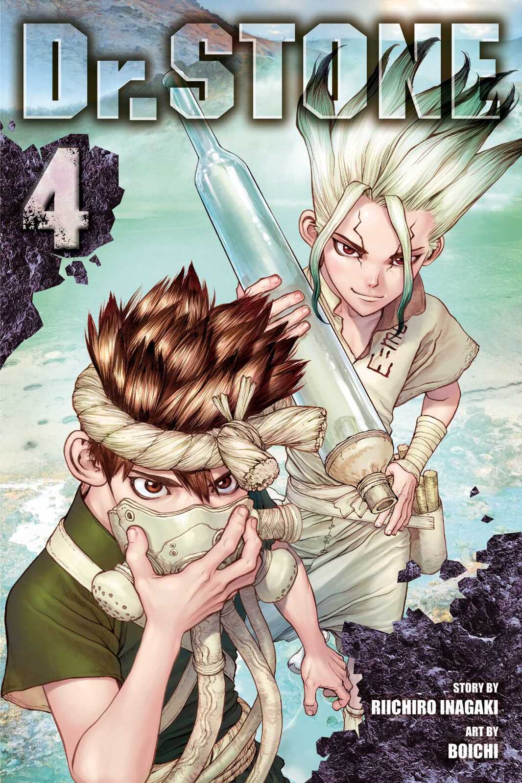 Dr. STONE Manga Volume 4 by Riichiro Inagaki - Science and Survival Series
