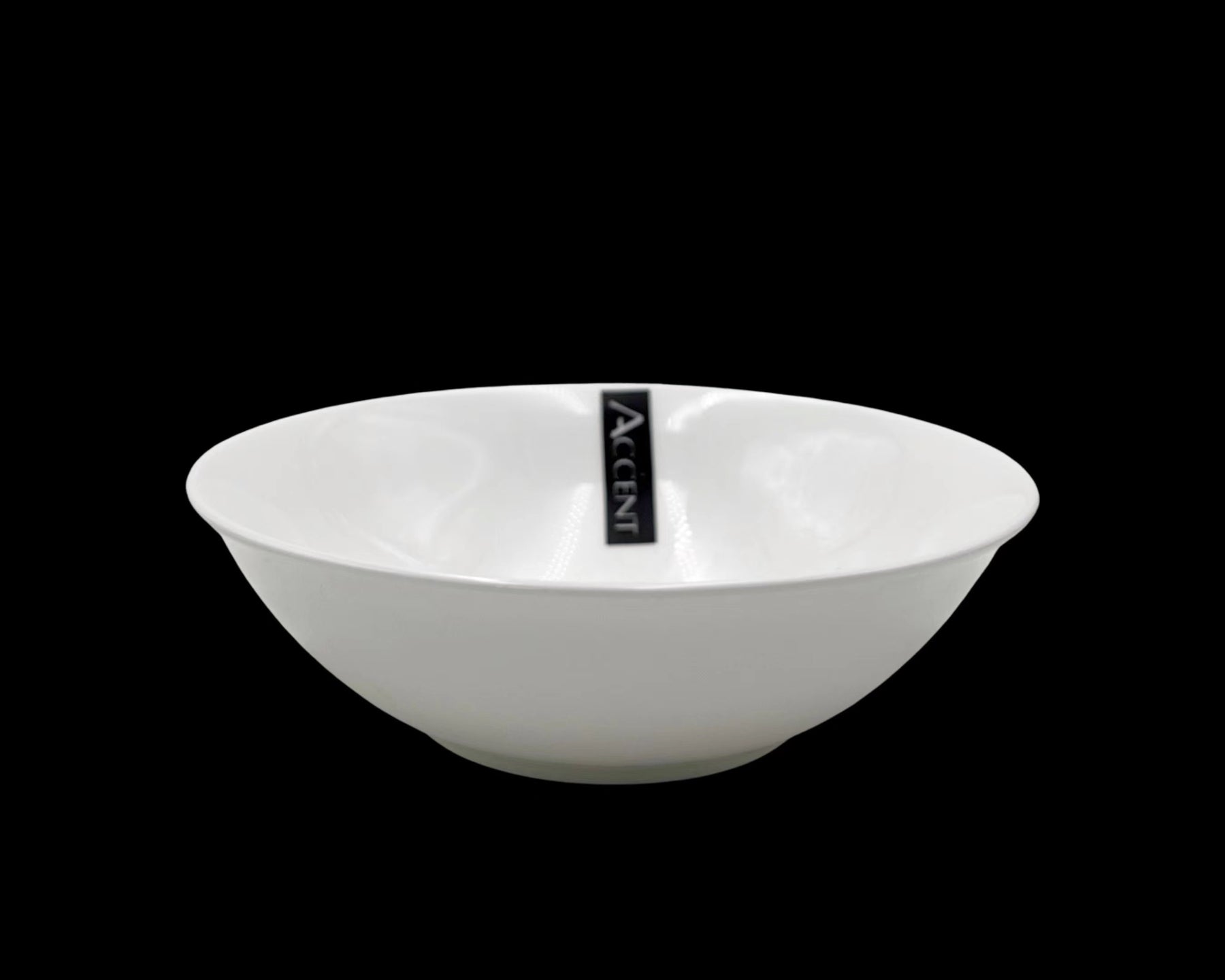 24 White Bone China Bowls 6.4in - Stylish & Simple Kitchen Essential - SuperSaverAU - view 1