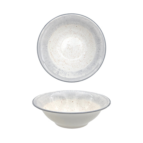 24 Torquay Porcelain Soup Bowls 7" Multi Colour Bone China, 18cm - SuperSaverAU - view 1