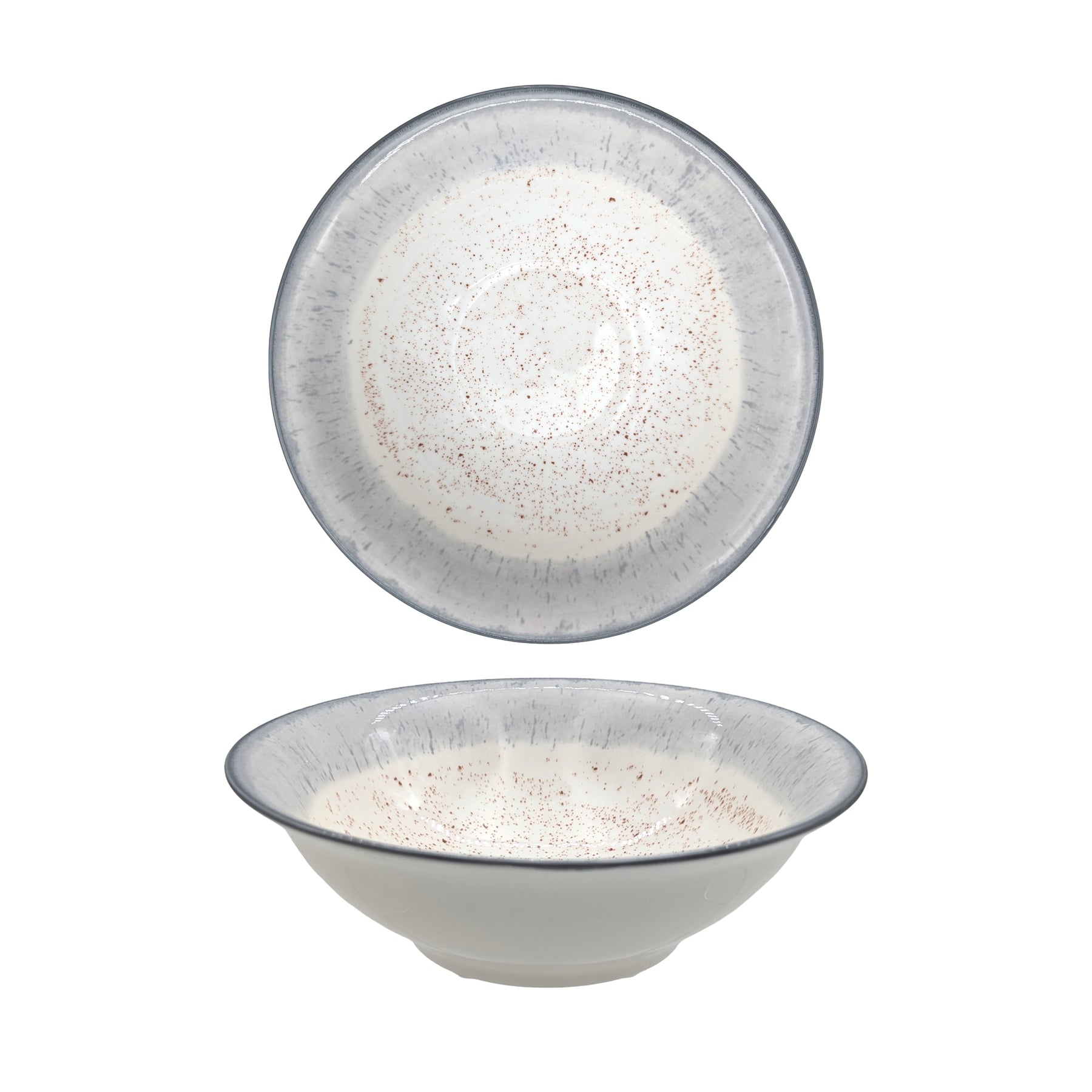 Torquay Porcelain Soup Bowl 8" - Multi Colour, 20cm, Set of 24 - SuperSaverAU - view 1