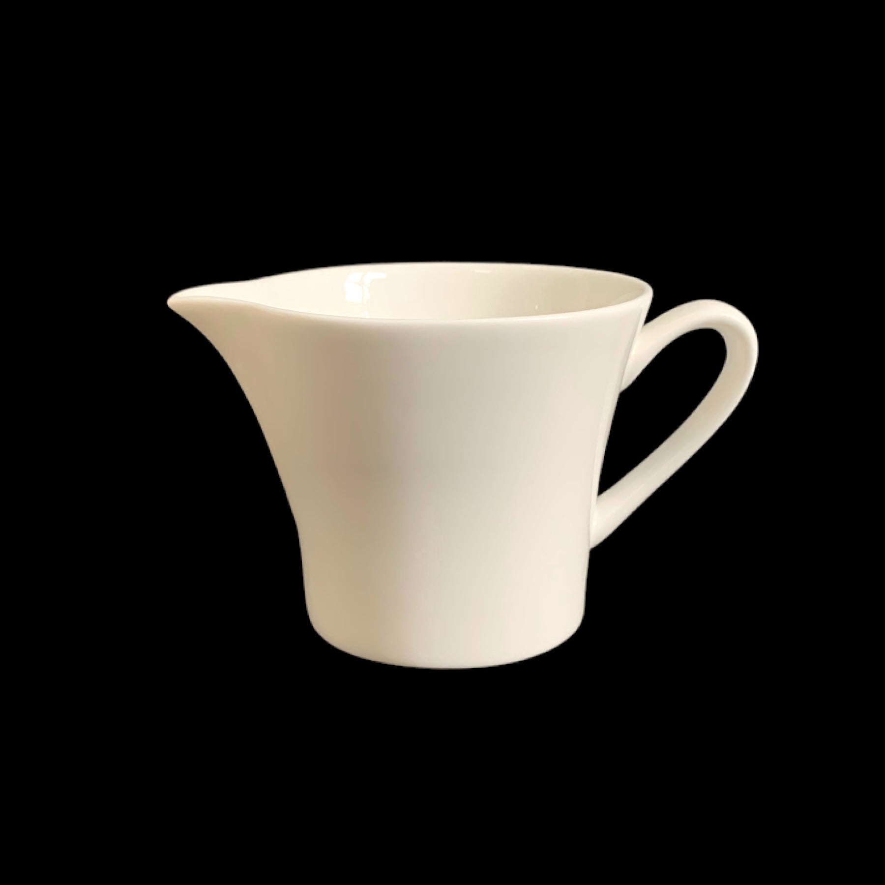 24 x White Fine Bone China Creamer Jug 220ml - Elegant & Durable - SuperSaverAU - view 1