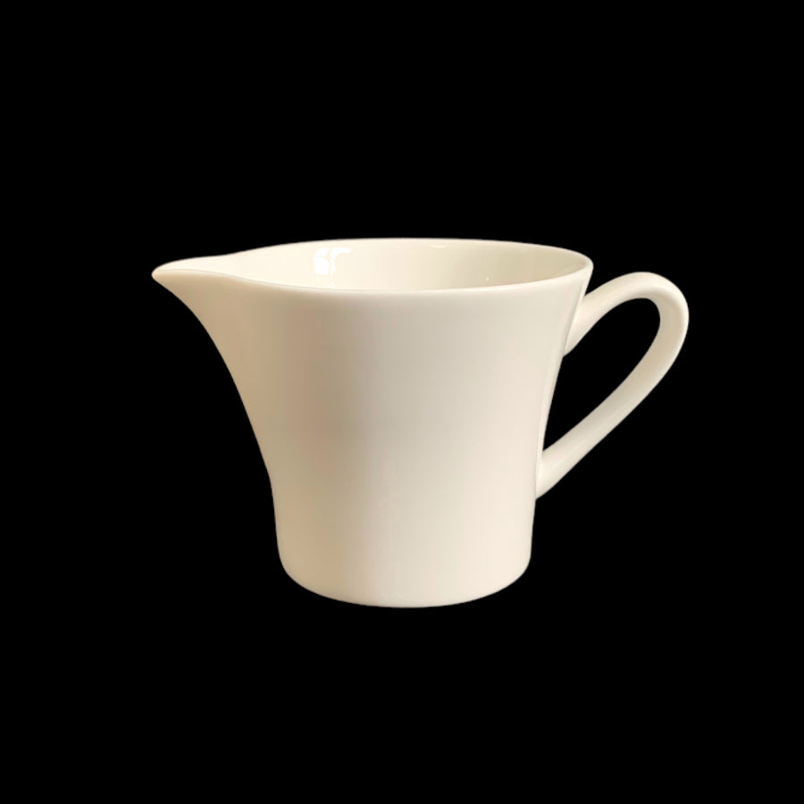 24 x White Fine Bone China Creamer Jug 220ml - Elegant & Durable - SuperSaverAU - view 1
