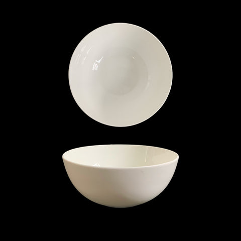 24 White Fine Bone China Bowls 7In (17cm) - Durable, Elegant Design - SuperSaverAU - view 1