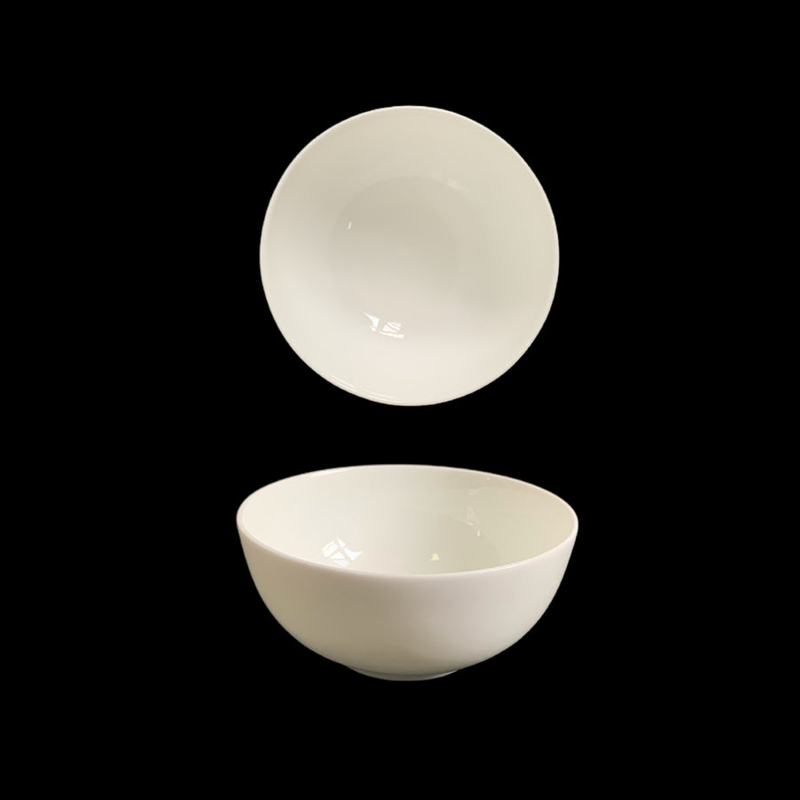 24 White New Bone China Round Bowls 4.5in (11cm) - Durable & Elegant - SuperSaverAU - view 1