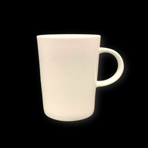 White Bone China Cone Mug 340ml - 24 Pack, 8x10cm, Durable Design - SuperSaverAU - view 1