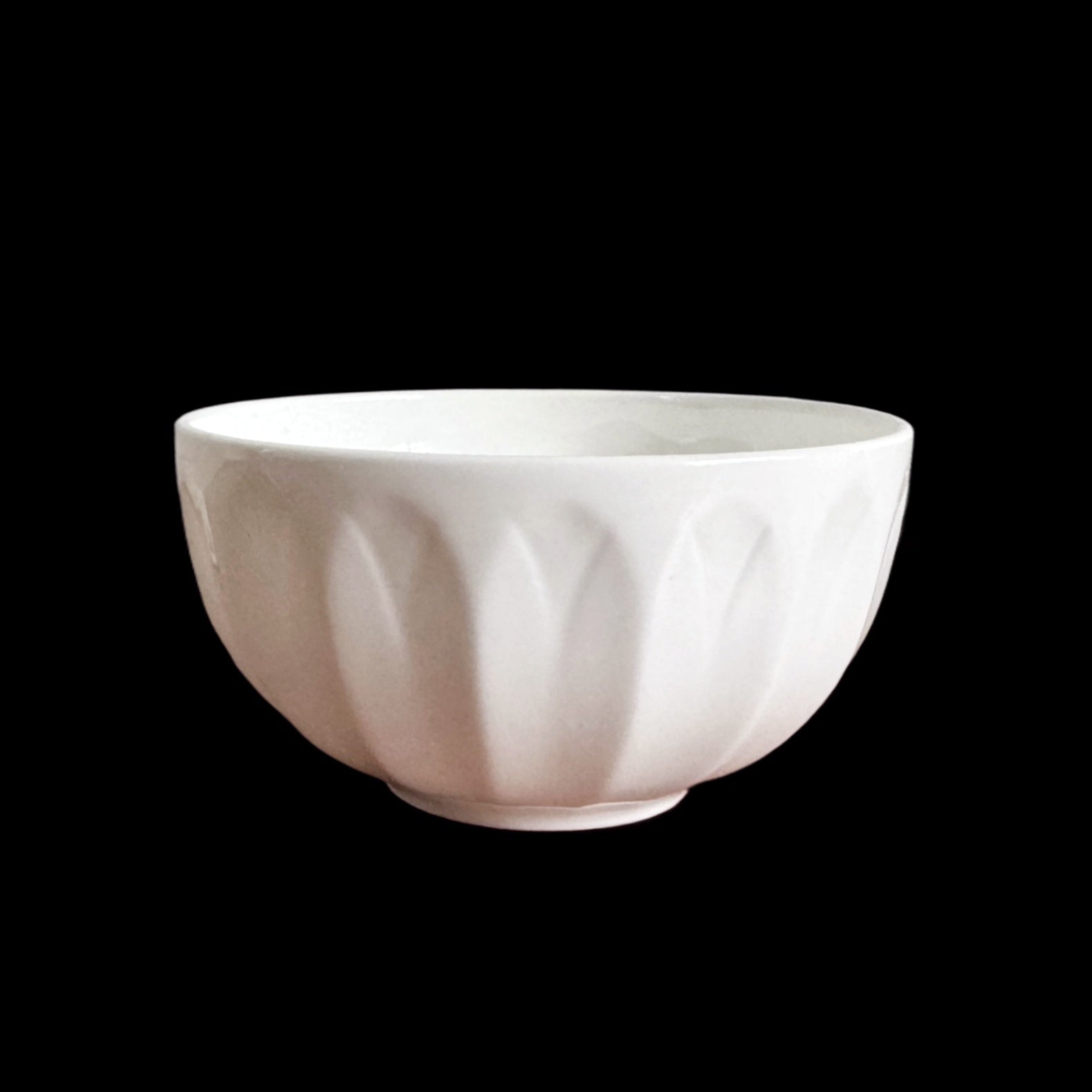 Premium 24 Pack White Bone China Concave Rice Bowls 10cm Bulk Tableware